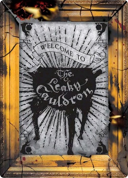 Metallikyltti Harry Potter - Cauldron