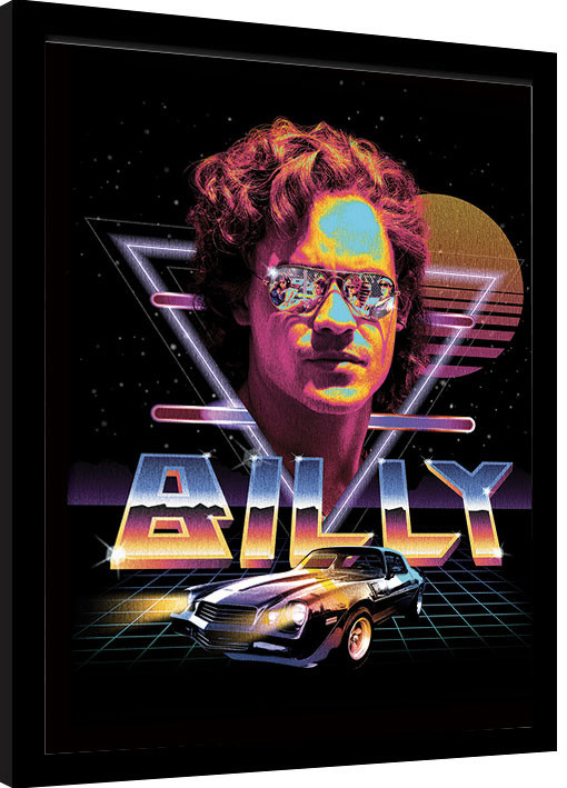 Uokvireni poster Stranger Things - Billy