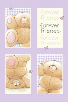Poster FOREVER FRIENDS - lilac