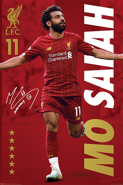 Плакат Liverpool FC - Mo Salah
