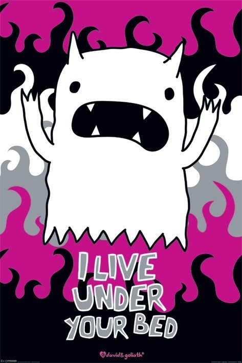 Плакат Monster mash - i live under your bad
