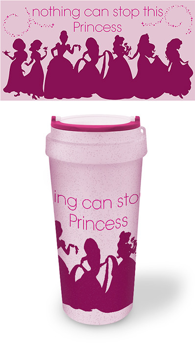 Κούπα ταξιδιού Disney Princess - Nothing Can Stop This Princess