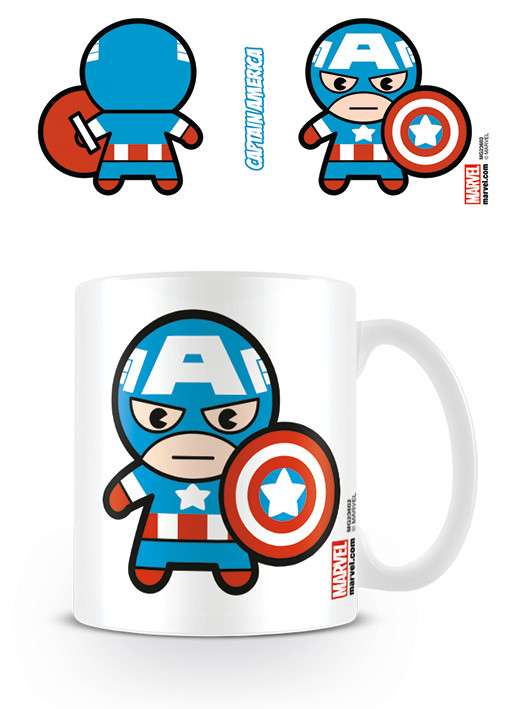 Caneca Marvel - Captain America