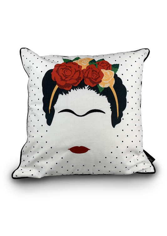 Almofada Frida Kahlo - Minimalist Head