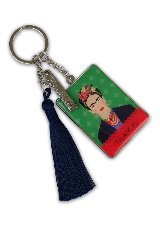 Keychain Frida Kahlo - Green Vogue