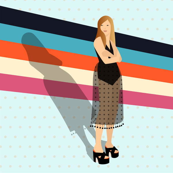 Плакат Fashion Stripes