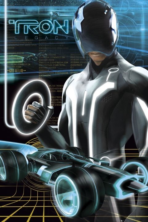 Плакат TRON - legacy