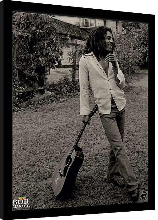 Κορνιζαρισμένη αφίσα Bob Marley - Vintage