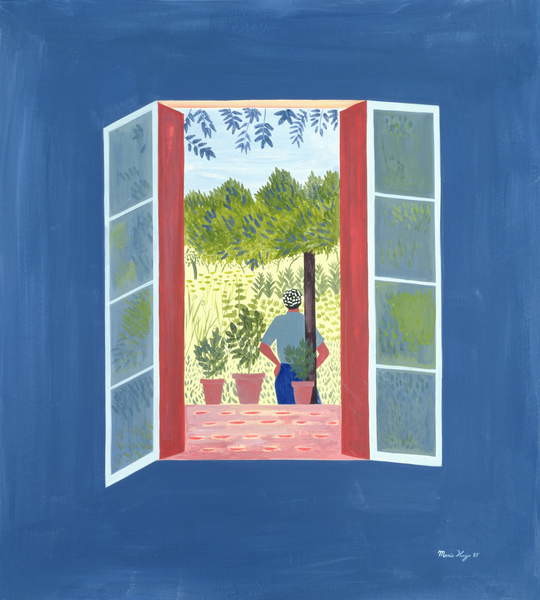Плакат Zaid Through the Window, 1986