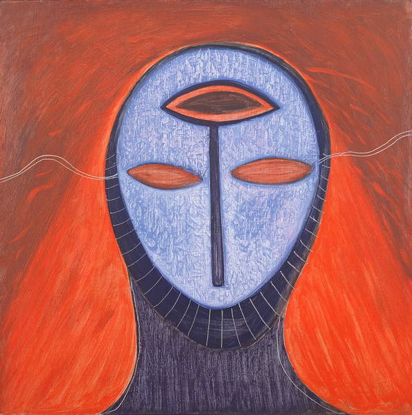 Принти на полотні Masque V, 1991