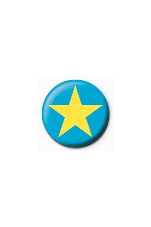Badge STAR - blue/yellow