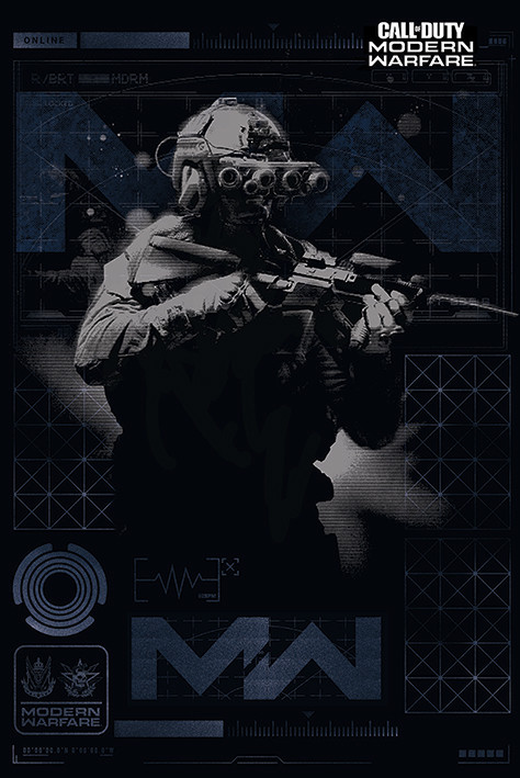 Плакат Call of Duty: Modern Warfare - Elite