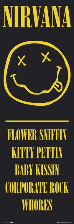 Плакат Nirvana – smile