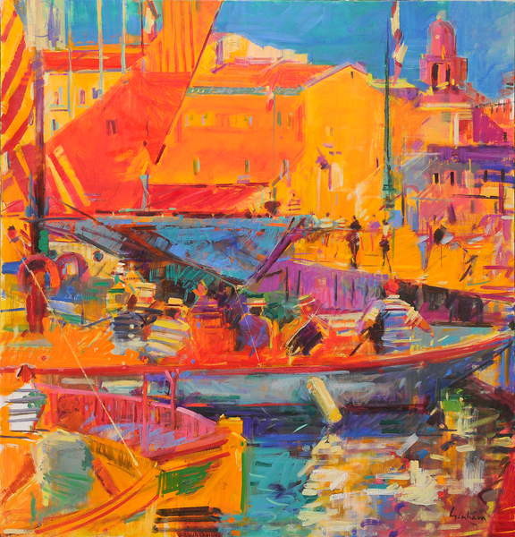 Плакат Saint-Tropez in May, 2020