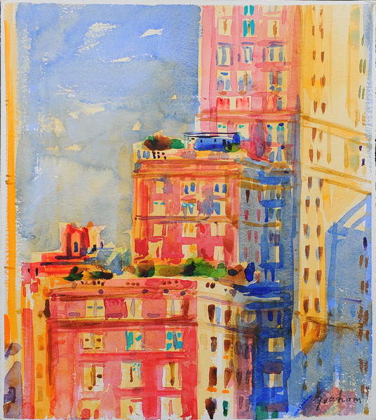Плакат Windows in the Upper East Side
