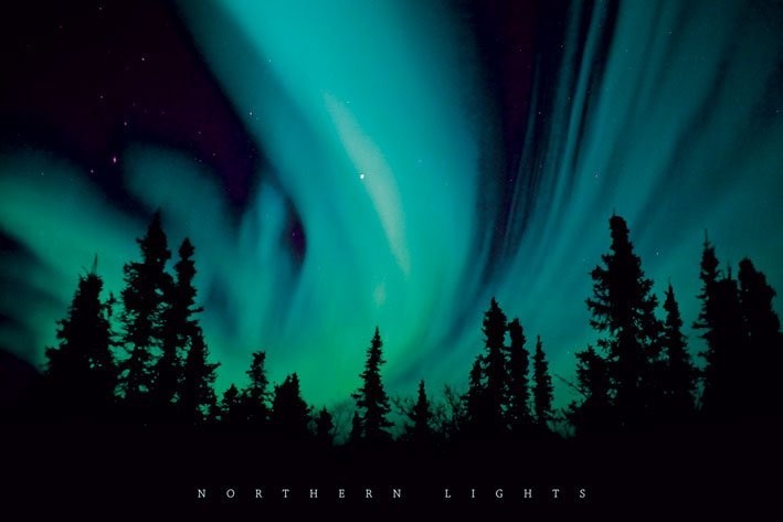 Плакат Nothern lights