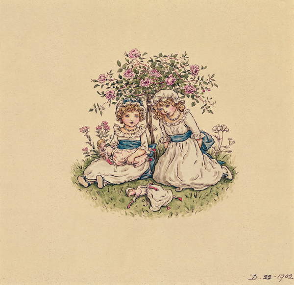 Плакат Illustration for 'St. Valentines Day' 1902