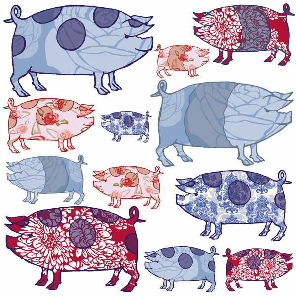 Плакат Piggy in the Middle, 2005