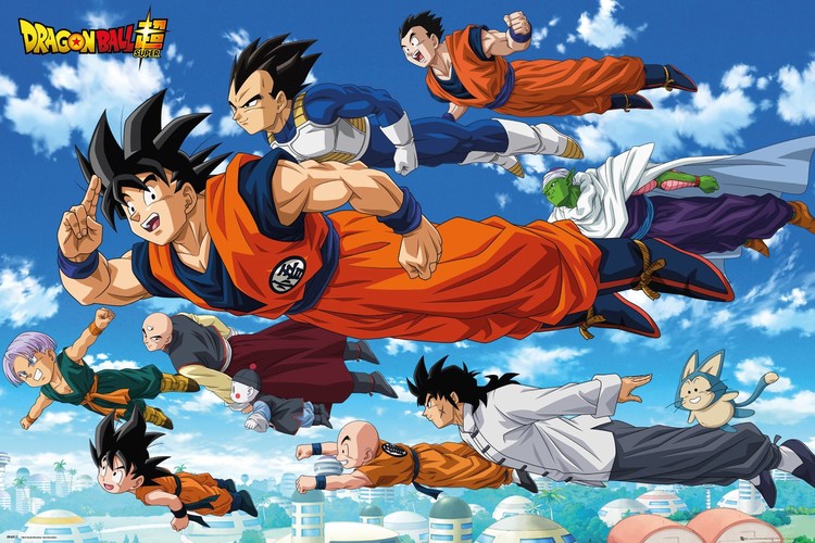Poster Dragon Ball - Flying