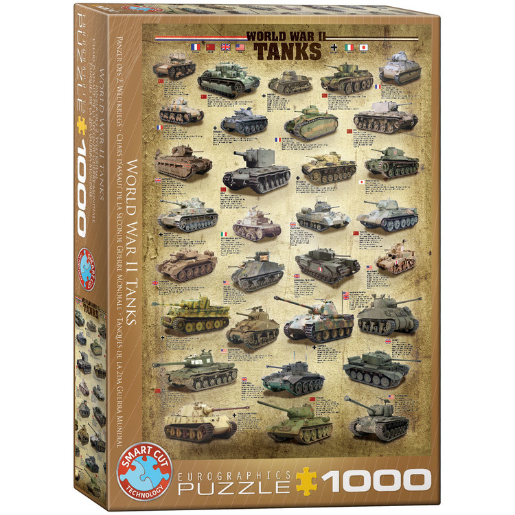 Πъзели World War II Tanks