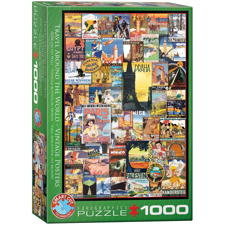 Puzzle Travel Around the World