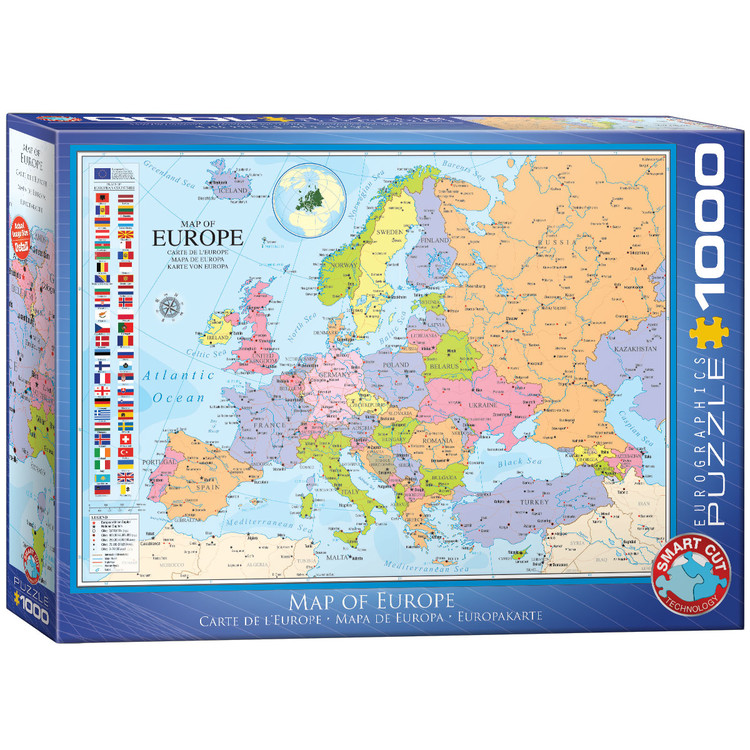 Puzzle Map of Europe