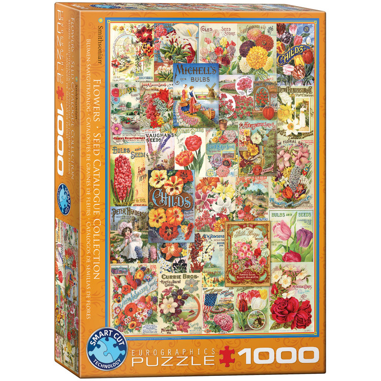 Παζλ Flower Seed Catalog Covers