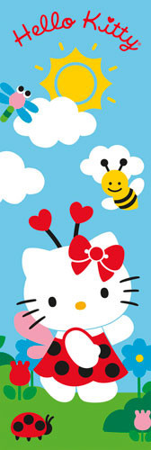 Плакат HELLO KITTY - blue