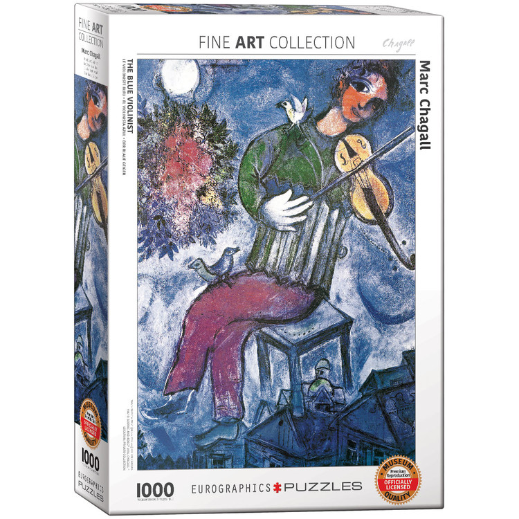Puzzle Marc Chagall - The Blue Violinist
