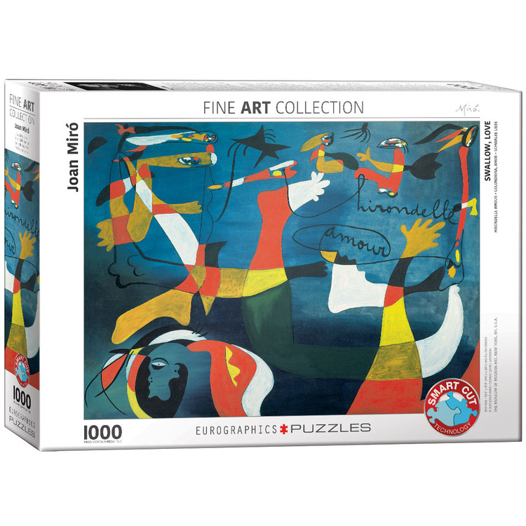 Puzzle Swallow Love by Joan Miró