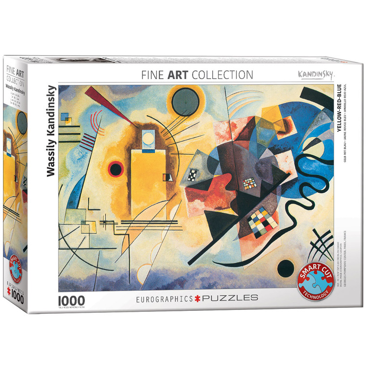 Puzzle Wassily Kandinsky - Yellow Red Blue
