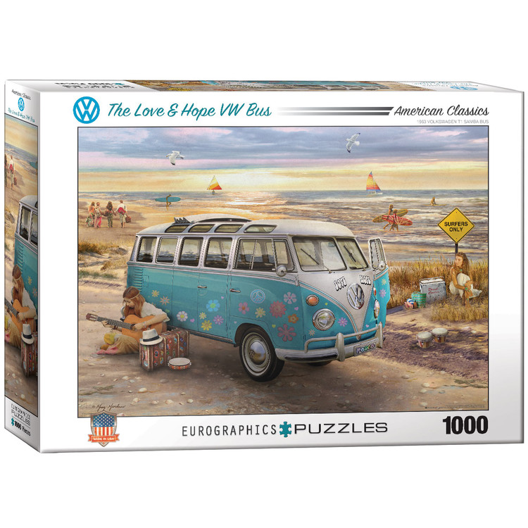 Puzzle The Love & Hope VW Bus