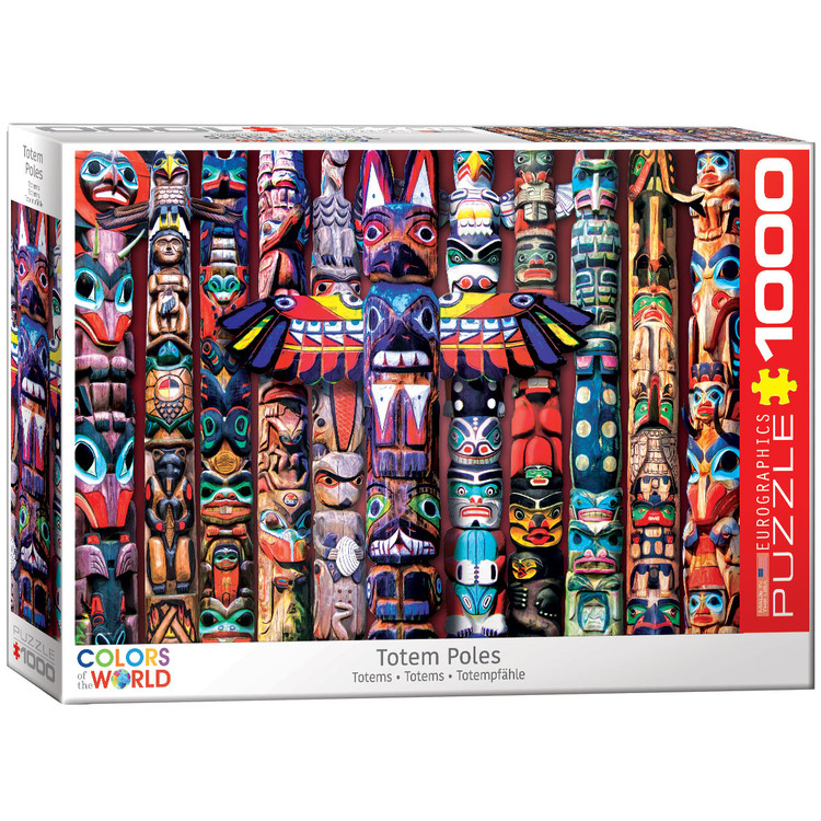 Puzzle Canadian Totem Poles