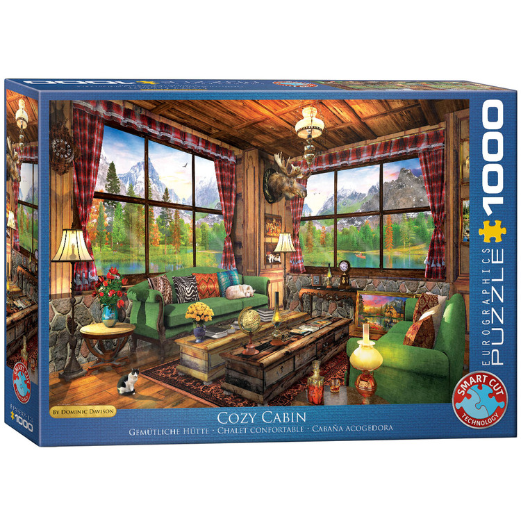Puzzle Cozy Cabin by Dominic Davison