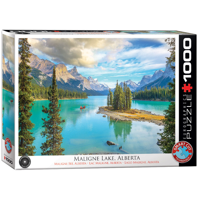 Puzzle Maligne Lake Alberta