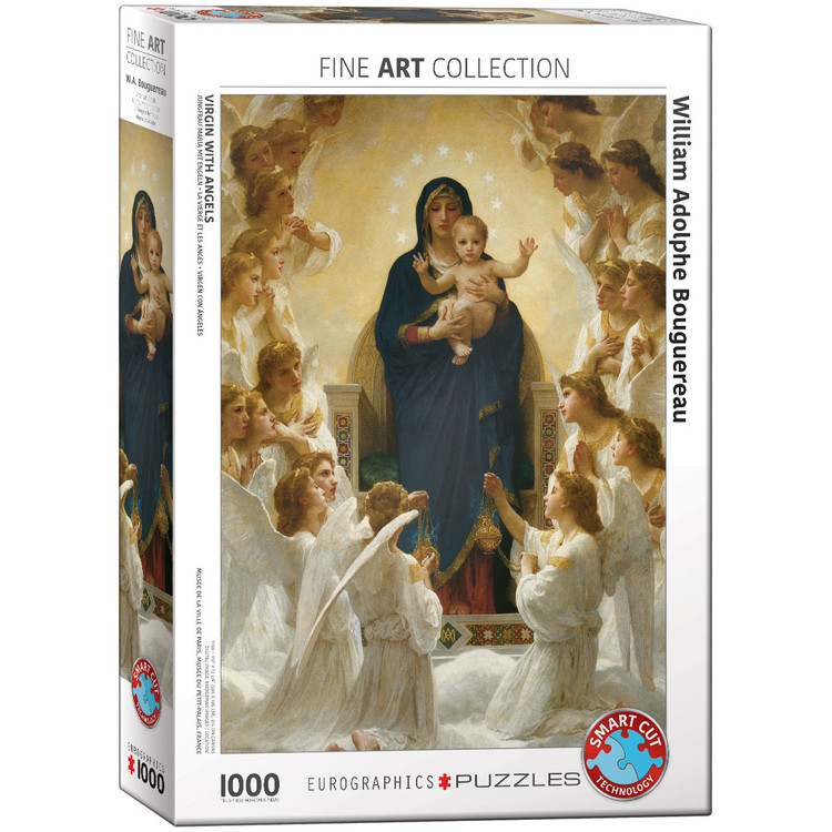 Puzzle William Adolphe Bouguereau - Virgin with Angels