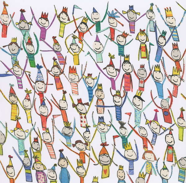 Плакат Hurray! 2014, monoprint collage