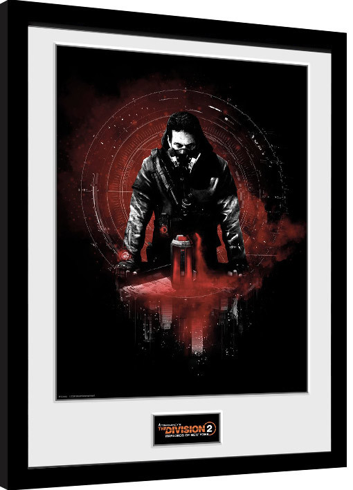 Uokvirjen plakat The Division 2 - Keener