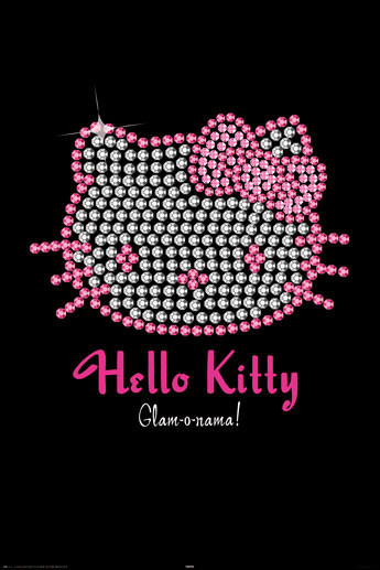 Плакат HELLO KITTY - bling