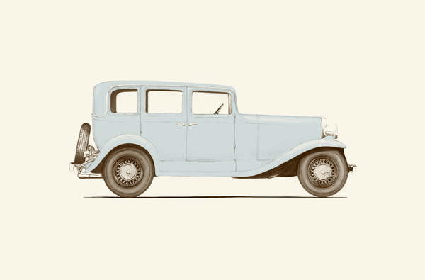 Плакат Car of the 30s