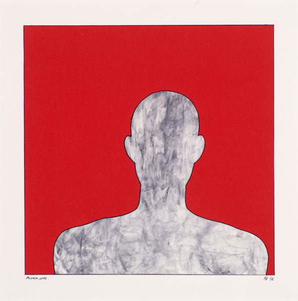 Poster Pilgrim on red