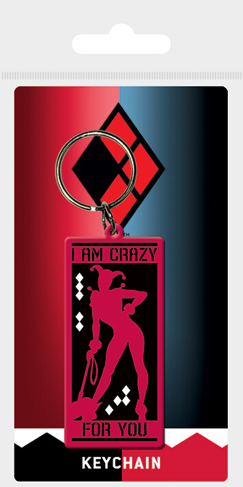Keychain Harley Quinn - Retro