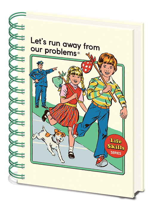 Notebook Steven Rhodes - Let’s Run Away From Our Problems