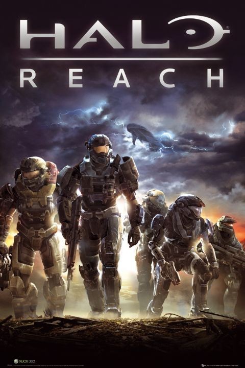 Плакат Halo Reach - cover