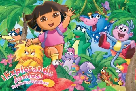Poster DORA THE EXPLORER - group
