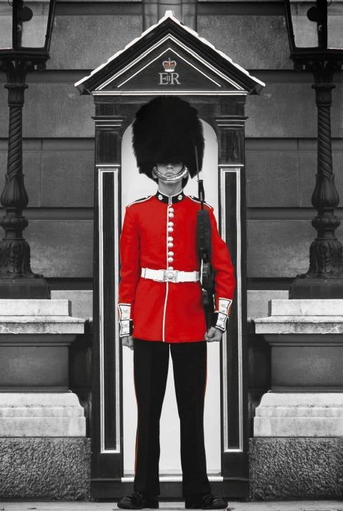 Плакат London - royal guard