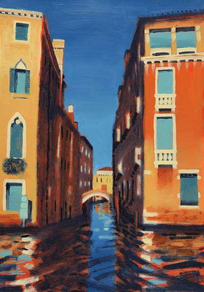 Плакат Rio del Duca, Venice