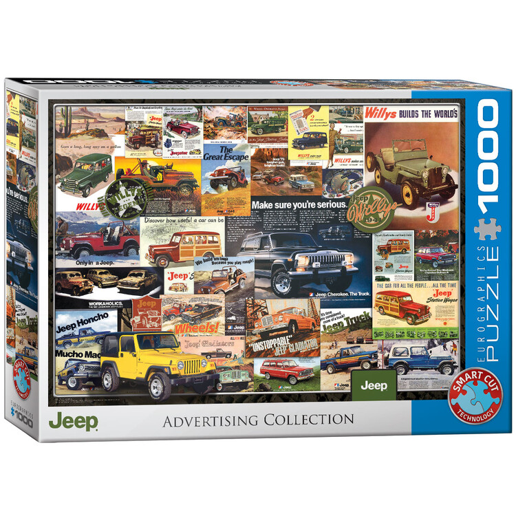 Puzzle Jeep Advertising Collection