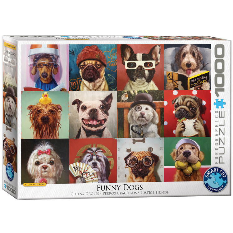 Πъзели Lucia Heffernan - Funny Dogs