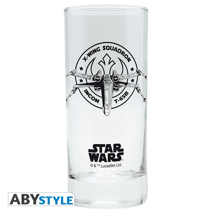 Glass Star Wars - X-wing